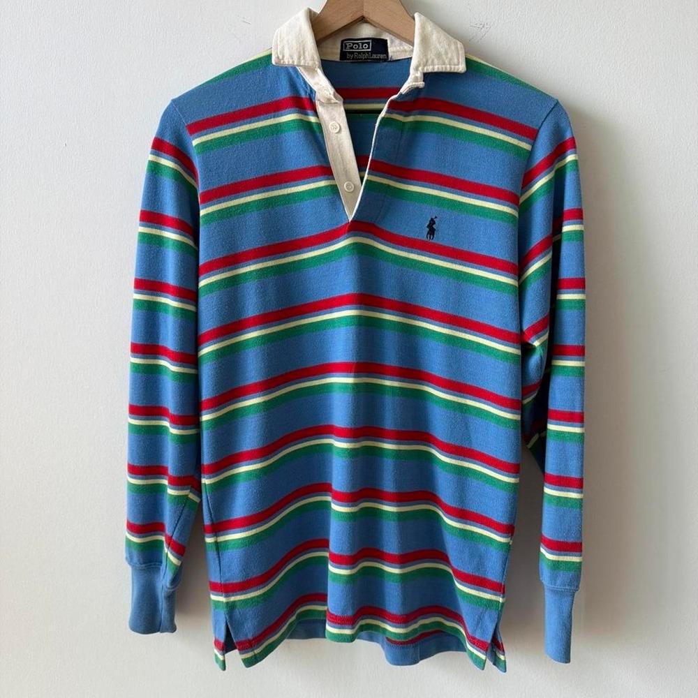 Vintage Polo Ralph Lauren Striped Rugby Shirt